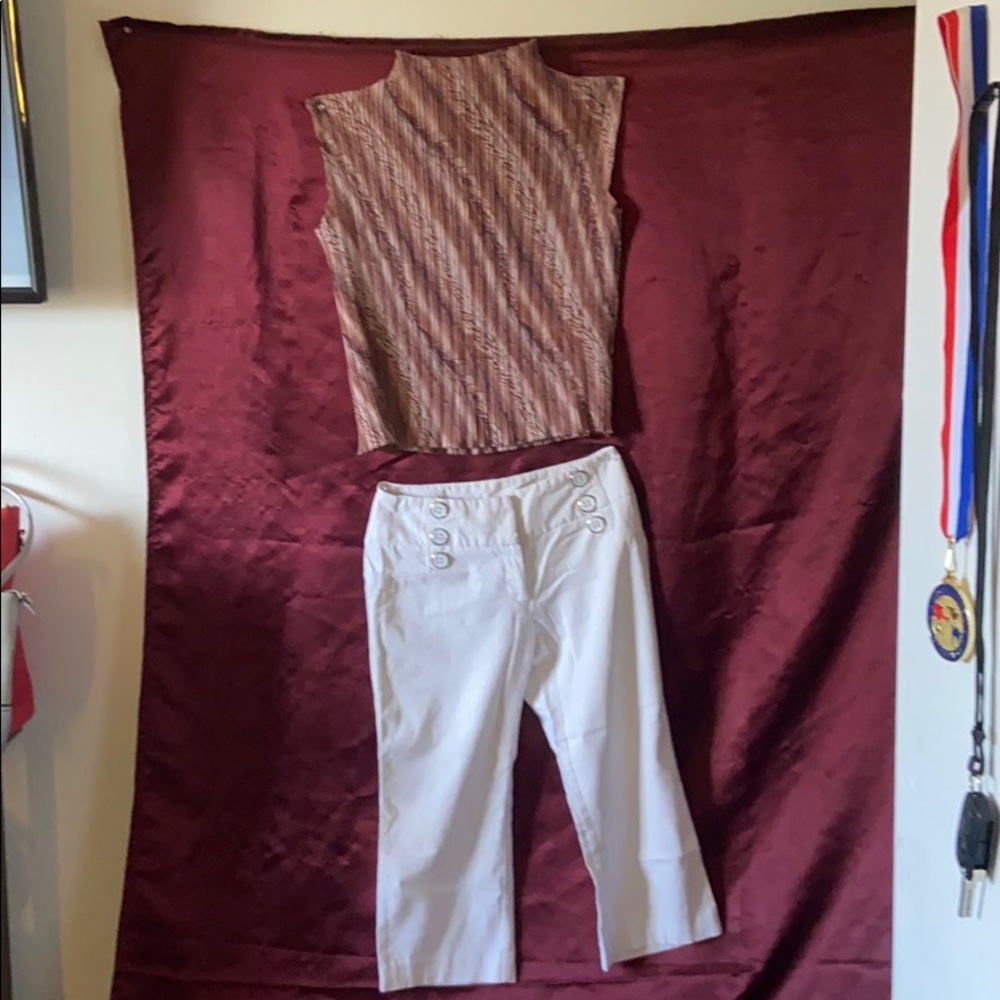 Shirt and capris set